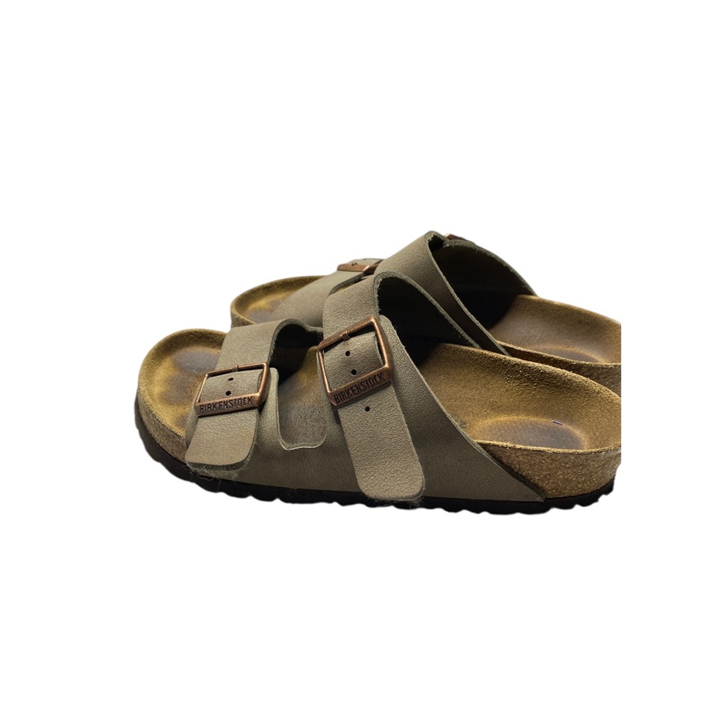 Birkenstock Kids Sandals in Olive Brown - Picture 7 of 10